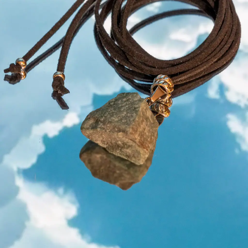 Collar Arcanis Aventurina Verde