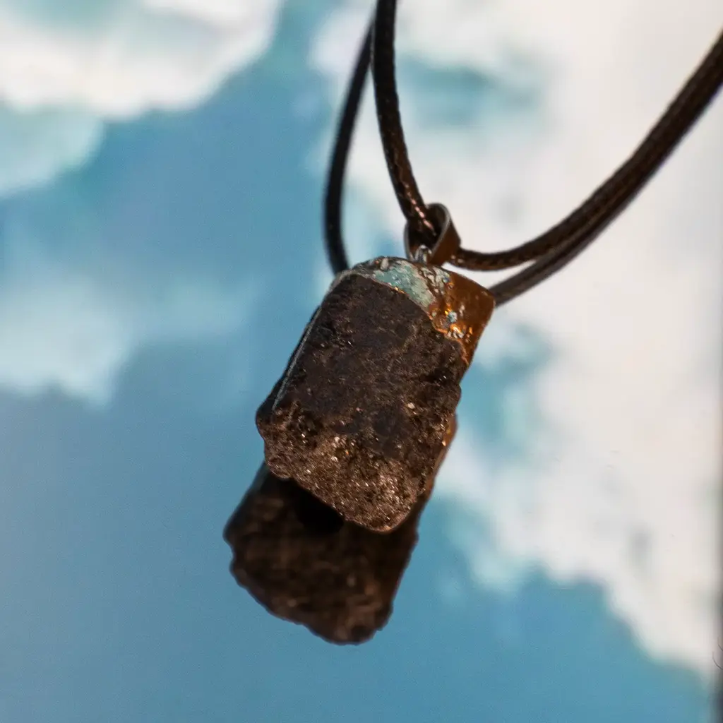 Collar Cosmeria Turmalina Negra