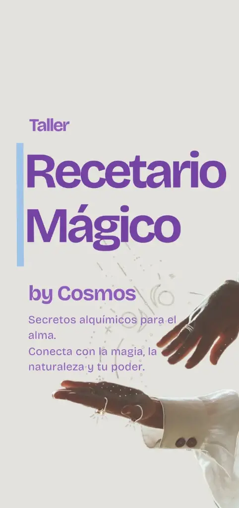 🌙 Taller Recetario Mágico by Cosmos